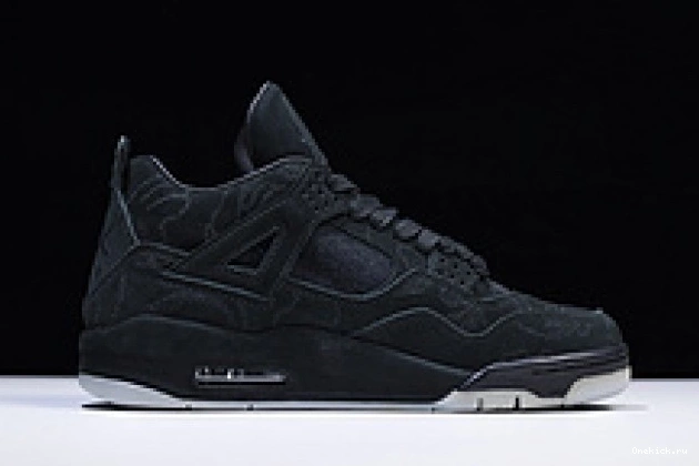 One Kick 930155 black retro kaws 4 Nike Air Jordan 001 0708